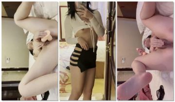 极品流出♐青春洋溢♐微博健身网红小奶牛「Babycow」大尺度露脸定制流出 全裸玩穴 1..